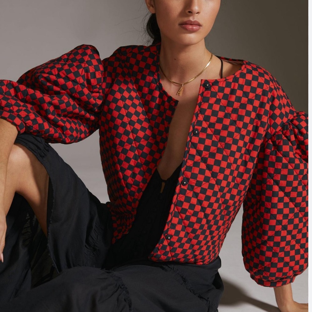 Clare V. Le Petite reversible puff jacket